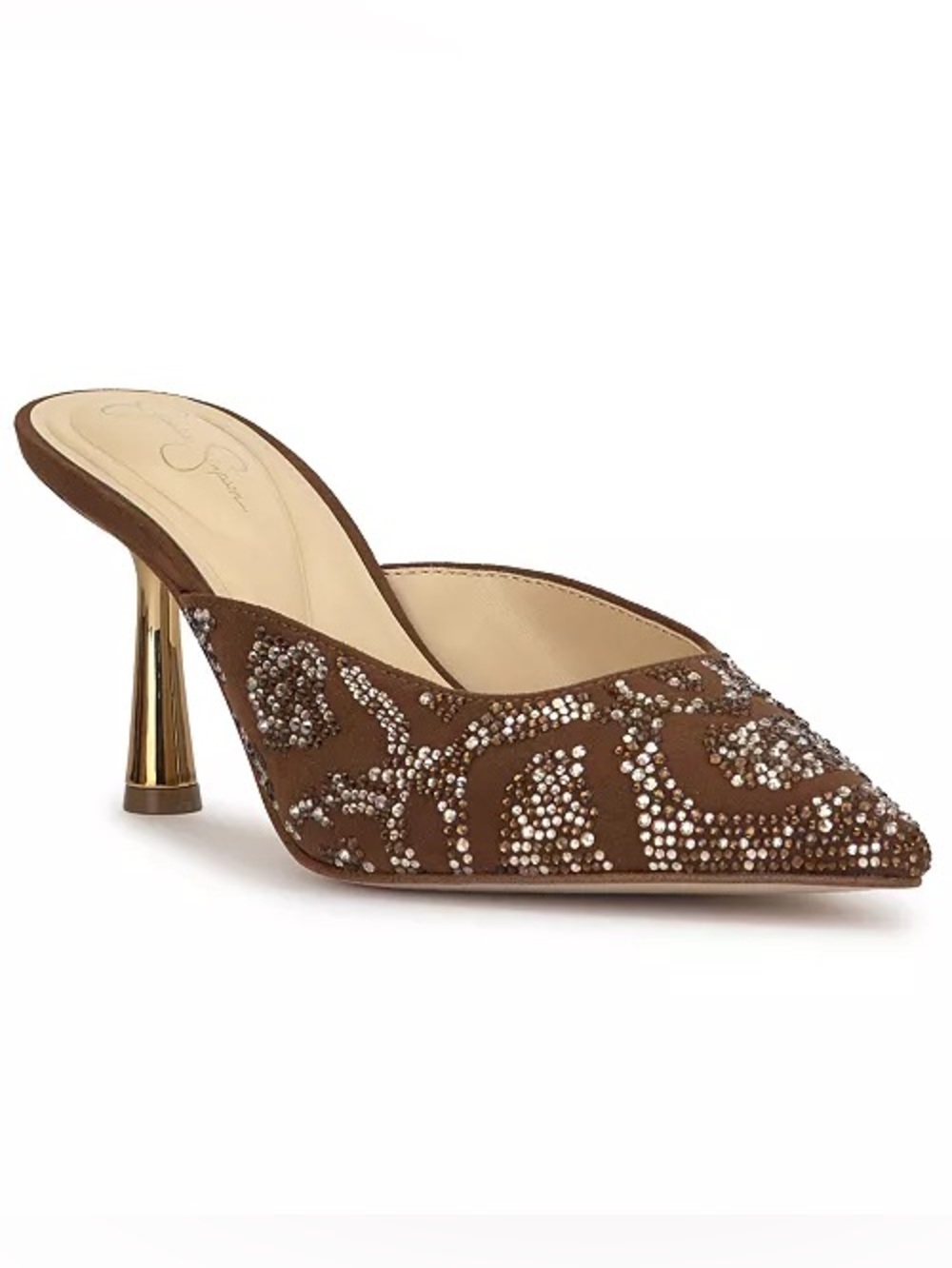 Jessica Simpson Women's Xia Mid-Heel Mule Pumps Size 7M